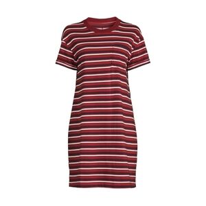 Time and Tru Red Raglan Mini Dress